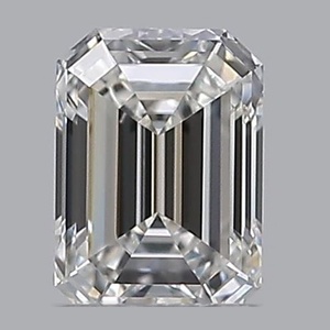 Emerald diamond — real photo