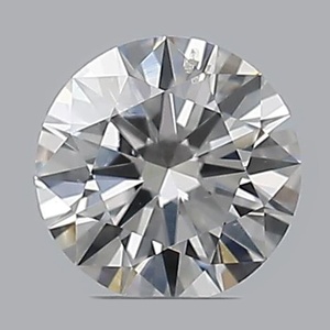 Round diamond — real photo