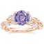 14K Rose Gold Secret Garden Diamond Ring (1/2 ct. tw.), smalltop view
