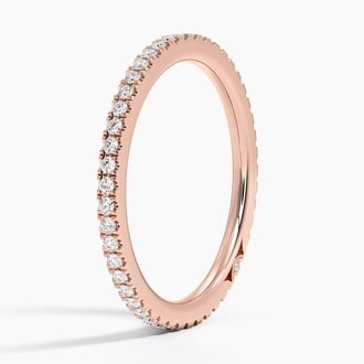Simply Tacori Eternity Diamond Ring (1/3 ct. tw.) in 18K Rose Gold
