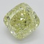 3.01 Ct. Fancy Yellow Cushion Diamond