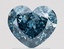 2.04 Ct. Fancy Vivid Blue Heart Lab Grown Diamond