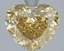 3.5 Ct. Fancy Intense Yellow Heart Lab Grown Diamond
