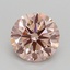 2.05 Ct. Fancy Intense Pink Round Lab Grown Diamond