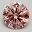2.80 Ct. Fancy Intense Pink Round Lab Grown Diamond