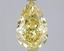 1.59 Ct. Fancy Intense  Yellow Pear Lab Grown Diamond