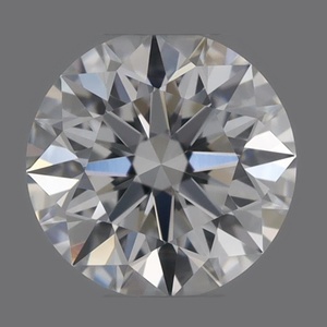 Round diamond — real photo