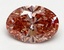 2.00 Ct. Fancy Vivid Pink Oval Lab Grown Diamond