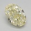 2.57 Ct. Fancy Yellow Oval Lab Grown Diamond