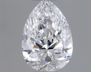 Pear diamond — real photo