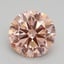 2.40 Ct. Fancy Intense Pink Round Lab Grown Diamond