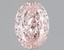 0.69 Ct. Fancy Pink Oval Lab Grown Diamond