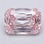 12.27 Ct. Fancy Intense Pink Radiant Lab Grown Diamond