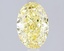 1.50 Ct. Fancy Intense  Yellow Oval Lab Grown Diamond