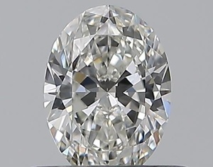 Oval diamond — real photo
