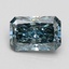 2.52 Ct. Fancy Vivid Blue Radiant Lab Grown Diamond