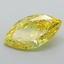 0.98 Ct. Fancy Vivid Yellow Marquise Lab Grown Diamond