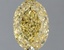 1.37 Ct. Fancy Intense  Yellow Oval Lab Grown Diamond