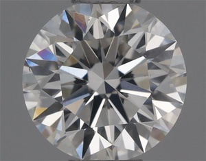 Round diamond — real photo