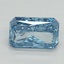 1.54 Ct. Fancy Vivid Blue Radiant Lab Grown Diamond