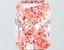 4.05 Ct. Fancy Vivid Pink Radiant Lab Grown Diamond