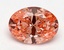 2.01 Ct. Fancy Vivid Pink Oval Lab Grown Diamond