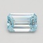 1.00 Ct. Fancy Intense Blue Emerald Lab Grown Diamond