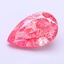 1.67 Ct. Fancy Vivid  Pink Pear Lab Grown Diamond