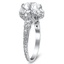 The Castillian Ring, smalltop view on a hand