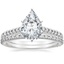 Platinum Sonora Diamond Ring with Luxe Sonora Diamond Ring (1/4 ct. tw.)