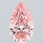 4.96 Ct. Fancy Vivid Pink Pear Lab Grown Diamond