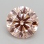 1.20 Ct. Fancy Intense Pink Round Lab Grown Diamond