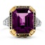 Art Deco Amethyst Vintage Ring