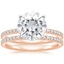 14K Rose Gold Luxe Ballad Bridal Set (1/2 ct. tw.)