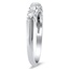 The Liesa Ring, smalltop view on a hand