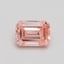 0.74 Ct. Fancy Intense Pink Emerald Lab Grown Diamond