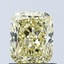 1.06 Ct. Fancy Intense Yellow Cushion Lab Grown Diamond