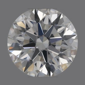 Round diamond — real photo