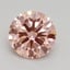 1.31 Ct. Fancy Intense Pink Round Lab Grown Diamond