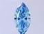 5.01 Ct. Fancy Vivid Blue Marquise Lab Grown Diamond