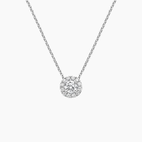 Diamond Halo Pendant