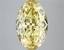 7.09 Ct. Fancy Intense Yellow Oval Lab Grown Diamond