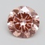 1.93 Ct. Fancy Intense Pink Round Lab Grown Diamond