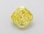 1.09 Ct. Fancy Vivid  Yellow Cushion Lab Grown Diamond