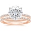 14K Rose Gold Ballad Diamond Bridal Set (1/3 ct. tw.)