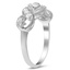 The Haily Ring, smalltop view on a hand