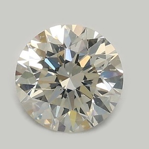 Round diamond — real photo