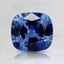 6.7x6.2mm Blue Cushion Sapphire