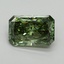 2.05 Ct. Fancy Vivid Green Radiant Lab Grown Diamond