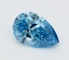 1.49 Ct. Fancy Vivid  Blue Pear Lab Grown Diamond